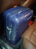 七匹狼行李箱大容量旅行箱20英寸登机箱男女学生轻音拉杆箱24密码箱皮箱 路虎蓝 24英寸 实拍图