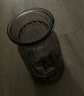 盛世泰堡 北欧玻璃花瓶插花瓶干花满天星仿真花水培植物容器小花瓶客厅装饰摆件 淡雅灰18cm 实拍图