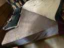 雅鹿牛奶绒床笠单件冬季加厚床笠罩1.8x2米法兰绒床套床单床垫保护套 抽条-床笠深灰【升级款兔毛绒】 180*200cm【单床笠】 实拍图