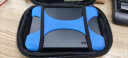 2.5寸移动硬盘通用硅胶保护套 散热套 硬盘包 保护壳 WD希捷东芝X型硅胶套 蓝色 实拍图
