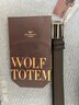 七匹狼SEPTWOLVES 男士真牛皮皮带 休闲商务牛皮腰带 韩版针扣裤带 咖啡色宽度3.3CM 实拍图