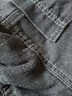 叄南牛仔裤男秋冬款加绒加厚大码宽松弹力紧腰束脚九分休闲潮流哈伦裤 510灰色+509灰色 L【110斤-125斤】 实拍图