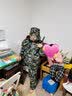 兵童勇士 2023新款冬装儿童装迷彩服套装中大童运动装男童休闲加绒厚棉服 丛林迷彩配老鹰帽 170码穿约170CM身高 实拍图
