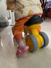 锋达玩具 儿童平衡车幼儿滑行车学步车1-3岁宝宝扭扭车带音乐玩具车可坐人 黄色 实拍图