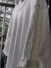 大鱼界线纯色t恤男潮牌潮流百搭ins宽松半袖男夏季新款青少年衣服男生短袖 风车-白色 3XL(160-180斤） 实拍图