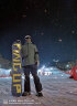 牧途雪（MUTUSNOW） 滑雪裤男单板户外冬季防风防水保暖加厚抗寒加肥加大背带滑雪裤 CB裤 CB黑裤 XXL 实拍图