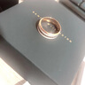 丹尼尔惠灵顿（DanielWellington）DW时尚戒指男女 玫瑰金色双色情侣对戒表白纪念 520礼物送女生 尺码52 DW00400041 实拍图