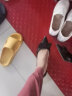 思加图新款奥黛丽的酒法式尖头单鞋中跟一脚蹬女皮鞋EDK44CQ3 优雅黑 37 晒单实拍图