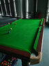 腾勃（TB） 台球桌标准成人家用美式中式黑八商用球房乒乓球桌二合一桌球台 9尺 家用豪配+回球 实拍图