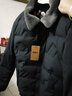 恒源祥羽绒服男短款加厚秋冬季中年男士保暖外套带毛领上衣服商务爸爸装 FSM9617上青 XL 180 实拍图