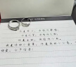 纪诗哲（GIEVSZHE）品牌永恒誓言情侣戒指时尚百搭男女对戒情人节生日礼物送女友 实拍图