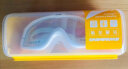 李宁（LI-NING）泳镜大框近视高清防水防雾游泳眼镜男女士镀膜潜水眼镜装备LSJR272-4-400银白 晒单实拍图