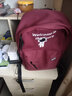 双星书包男初中高中韩版学院风双肩包潮牌背包耐磨防泼水尼龙布休闲包 红色【带太空人挂件】 实拍图
