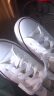 回力帆布鞋男女低帮鞋情侣运动板鞋夏季休闲学生韩版低帮鞋 白色HL391T 36 实拍图