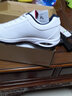 合季曼仕保宝罗潮流男鞋休闲鞋子男轻盈舒适男士运动鞋男户外旅游波鞋 白色 42 实拍图