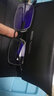 依视路（ESSILOR）钻晶A4智能防蓝光1.56折射率非球面镜片过滤有害蓝光光学定制眼镜 金属-全框-2144BK-黑色 实拍图