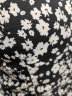 欧莎（OSA）黑色方领短袖连衣裙一眼惊艳微胖女夏新款中长款赫本风泡泡袖裙子 黑色A L 实拍图