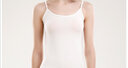 恒源祥吊带背心女士莫代尔夏季新款修身可外穿背心无袖纯色运动内搭性感 白色 M /160 实拍图