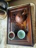 唐丰（TANGFENG） 茶盘家用现代简约小型托盘功夫茶具茶台沥水茶台干泡盘一人简易 一路有你茶盘(小) 实拍图
