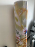 家工场空调罩防尘罩圆柱形柜机中式格力美的海尔空调罩立式开机不取通用 花开富贵 开机不取】3P适高180cm及以上 实拍图