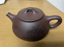徐保国 纯紫砂壶宜兴名家手工茶壶功夫小茶具套装泡茶壶石瓢壶 210ml 周国君 紫泥款球孔 实拍图