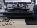 多立佳 DLJ COMPUTER LIFTER站立式升降电脑桌升降桌站立办公升降台电脑桌增高架工作台桌子 三层普通型（总高度50cm） 黑色 实拍图