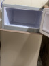 夏新（Amoi）小冰箱迷你双门 冷藏冷冻小型租房宿舍电冰箱 节能省电低噪 一级能效/43L金【1-2人使用】 实拍图