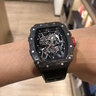 ZEMO泽默男士手表前十大名品牌轻奢全自动机械表高档夜光防水商务腕表 冰川银【彩虹镶钻圈】 实拍图