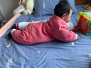 良良（liangliang）婴儿睡袋夏季空调房防踢被宝宝纯棉可拆袖儿童睡袋 小鹿粉·秋冬款【适合15-20℃】 S（建议身高60-75cm） 实拍图