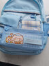 派格威新款小学生书包女孩1-3-6年级9儿童初中生减负超轻便双肩包防泼水 小号蓝色【礼品套装+补习袋】 实拍图