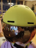 洛克勒（LOCLE） 滑雪头盔男女儿童盔镜一体式滑雪头盔单板双板滑雪盔可戴近视镜 升级荧光黄 (含面罩+收纳袋) M(52-56cm) 4-12岁儿童 晒单实拍图