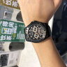 ZEMO泽默男士手表镂空夜光防水全自动机械表前十大名品牌轻奢商务腕表 奢华黑金黑皮【44MM】 实拍图