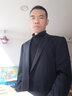 雅戈尔（YOUNGOR）套西上衣男227F款二粒单排扣修身版商务西服纯羊毛不易皱 黑色VOTX220227AIA上衣标准版 L 175/100A 实拍图