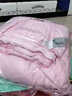 蚕花娘娘（SILKUEEN）蚕丝被100%桑蚕丝纯棉国标优等品被丝绵被夏凉被春秋薄被子母被芯 总重约4+7斤（子母被丝重2+5斤） 220*240cm粉 实拍图