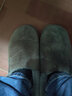 惠夫人 冬季棉拖鞋男士简约半包跟室内家居地板防滑软底情侣大码保暖鞋 兔毛条全包 咖啡 40-41 【适合39-40码穿】 实拍图
