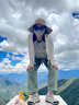 迈乐（Merrell）官方店男女款户外登山徒步鞋减震MOAB 3迈越者轻量防滑耐磨透气 J036346米白（女款） 39 实拍图