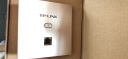 TP-LINK普联企业家用一体化ac管理路由器poe供电86无线ap面板全屋wifi智能组网覆盖套装 5口有线全百兆4口供电路由×1 百兆AP×3香槟金 实拍图