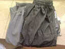 京峋休闲裤子男秋冬季潮流束脚工装裤冬天加绒男生宽松九分运动卫长裤 黑色+深灰（常规款） M 【建议体重80-100斤左右】 实拍图