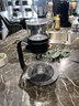 呈然 全自动懒人泡茶器三件套红茶过滤冲泡茶壶自动出水功夫茶具套装 叁观自动泡茶器（黑色款） 实拍图