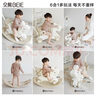 贝易（BEIE）独角兽摇摇马1岁+木马玩具音乐款六合一贝易卡其带坐垫周岁礼物 实拍图