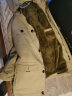 吉普（JEEP）男士外套纯棉连帽夹克男冬季加绒加厚青年大码保暖冬装中长款外衣 卡其色 5XL 185-200斤 晒单实拍图
