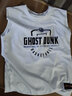 GHOST DUNK 篮球背心美式训练服男吸湿排汗速干透气运动球衣跑步健身坎肩无袖T恤 白色 2XL 实拍图