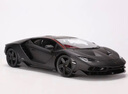 比美高合金车模1：18兰博基尼 雷文顿 LP770静态仿真合金汽车模型 美驰图LP770哑光黑色 实拍图