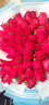 薇尼（LVINI）母亲节鲜花速递同城配送混搭玫瑰花北京西安郑州深圳广州上海天津 心里有你-52朵红玫瑰花束 实拍图