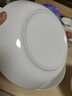 红牡丹 纯白陶瓷餐具套装骨瓷碗碟套装家用白色碗具礼盒釉下彩碗盘筷子 纯白50头 双鱼版 实拍图