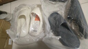 逸茉夏季抗菌防臭拖鞋男女士居家室内浴室洗澡防滑EVA凉拖轻盈踩屎感 碳灰 42-43 (265mm) (适合41-42脚穿) 实拍图