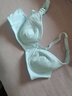 怡兰芬少女文胸薄款无海绵学生内衣女生高中生大学生超薄胸罩 蓝色 80B 实拍图