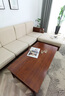木丞 金丝胡桃木实木沙发组合客厅新中式现代简约轻奢木质沙发布艺1+2+3组合贵妃转角客厅家具 单人位 标准款 实拍图