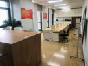 YOUE.OF办公室办公长条桌 简约现代职员工作台2/4/6人屏风桌椅电脑桌 4人位 实拍图