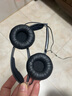 承策 适用森海塞尔PX100 PX200 ii耳机海绵套套PX80 PMX200耳机套头戴式隔音加厚头梁棉皮套耳机配件 黑色皱皮耳套一对【原配款】 实拍图
